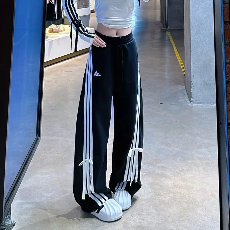 adidas阿迪达斯女款秋冬新款香蕉裤扭扭裤KG3855 KG3856 KG3857 S