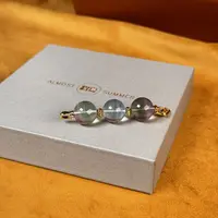 【三颗13-14mm绿色彩虹延长链】将夏-简约百搭