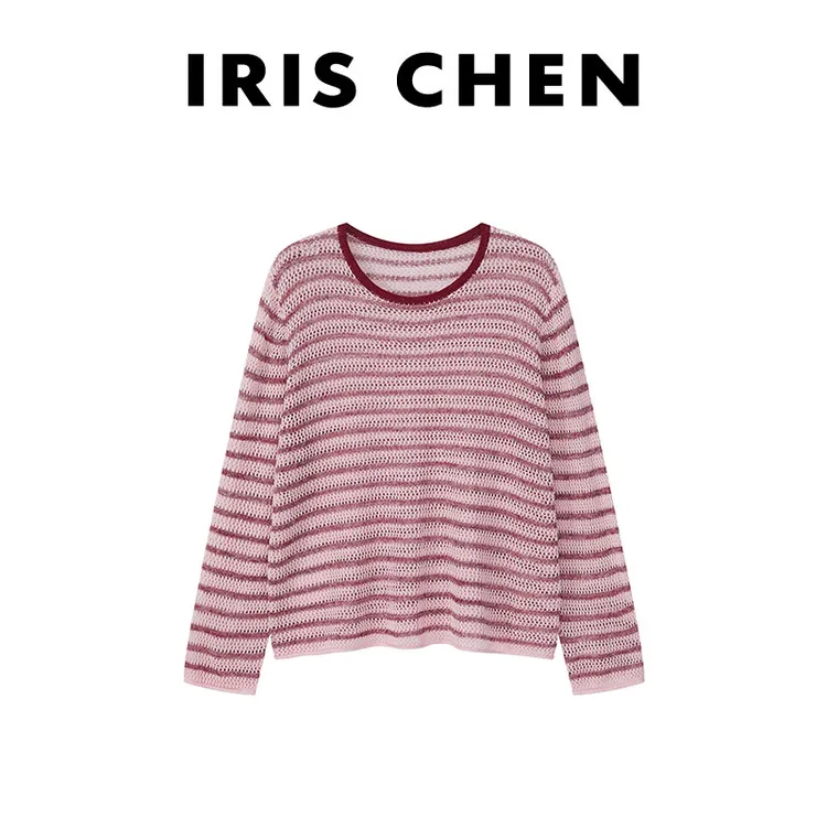 现货IRIS CHEN 芭乐 2025夏款天丝亚麻青春活力防晒罩衫25SY558