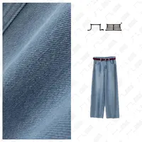 几里与麻【怀旧风潮】休闲长款经典宽松春款牛仔裤 裤长98 2030359
