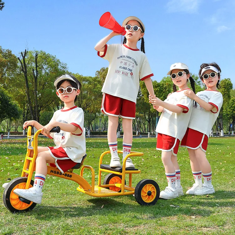 幼儿园园服运动会啦啦队班服夏装六一节儿童演出服夏季校服毕业照