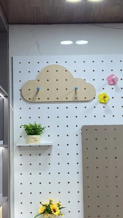 杉木实木定制洞洞板