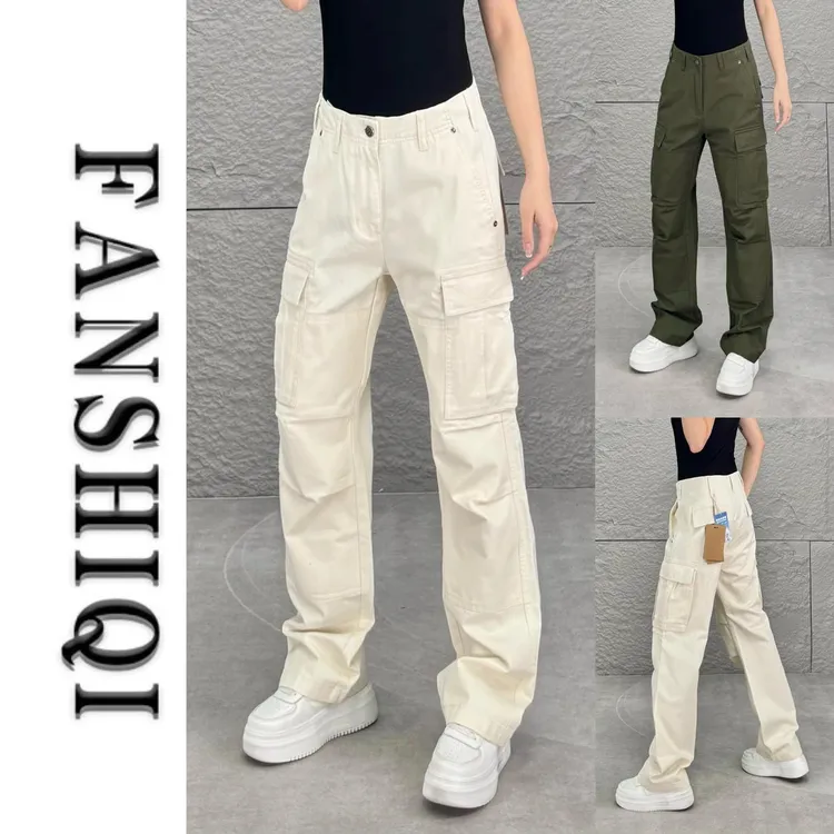 【凡仕奇】秋季新款男士高端水洗工装直筒牛仔裤时尚百搭休闲裤3501