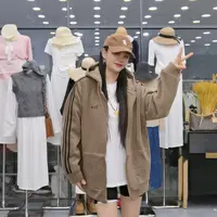 24630连帽情侣加厚卫衣外套