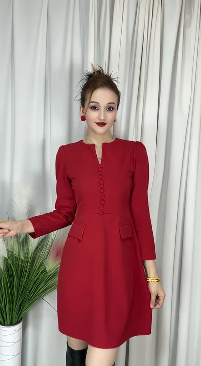 {格美尼}⒓A子群连衣裙