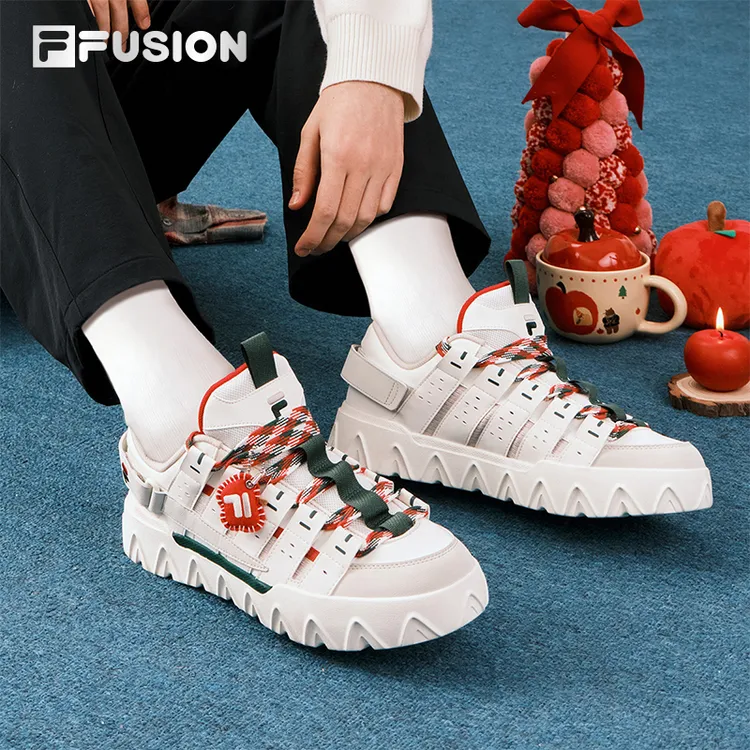 FILA斐乐【PISA】26年新款冬季情侣时尚百搭舒适滑板鞋T12M612934