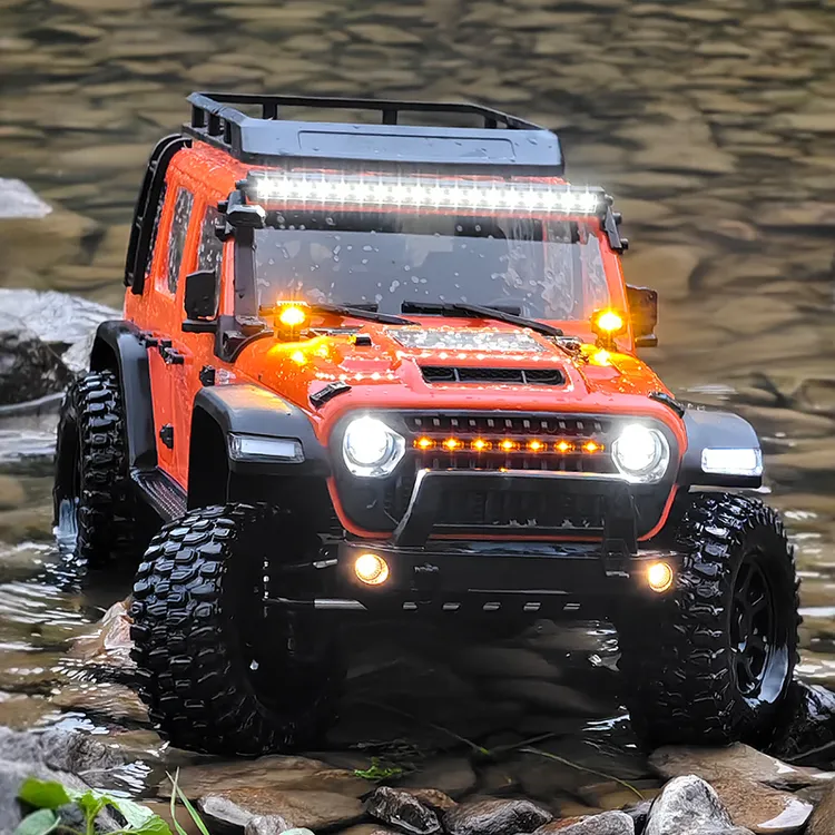 创客模型CK5811牧马人1/7RC攀爬遥控车越野汽车模型专业仿真差速