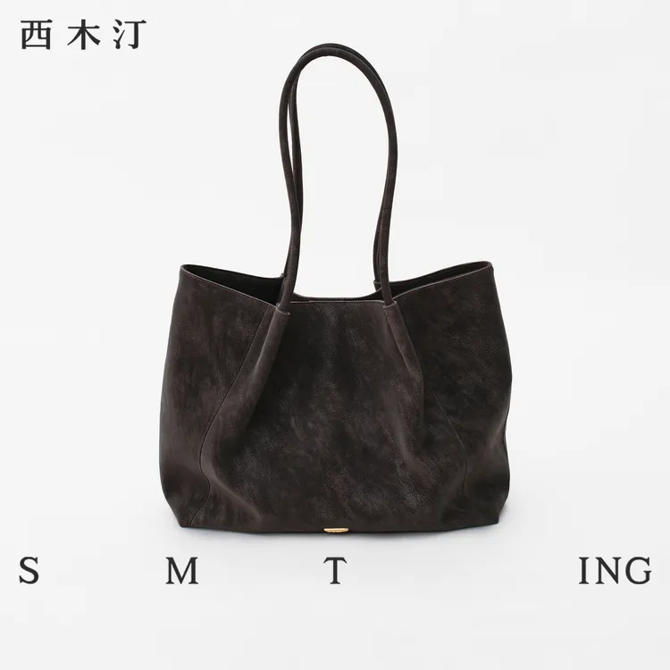 【西木汀】 岁月 新款托特包通勤大容量单肩包小众女包百搭上班包包