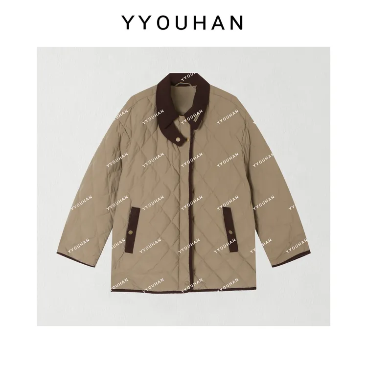 YYOUHAN 2025秋季新款【浮光松月】百搭宽松羽绒服外套 2509C6064