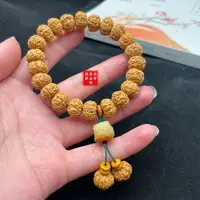 天然菩提子金刚菩提手串原创DIY莲花葫芦文玩手链佛珠批发
