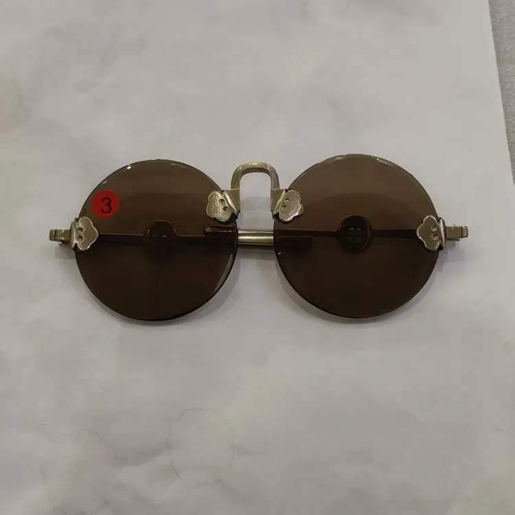 精品茶色眼镜尺寸6.0cm镜片厚度4.0mm