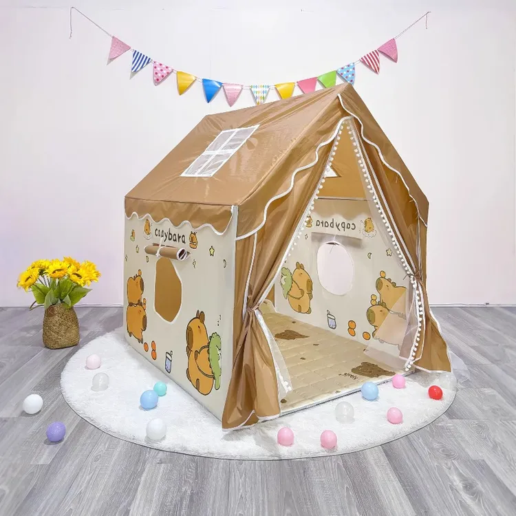 儿童帐篷室内玩具屋公主城堡卡皮小帐篷巴拉小房子游戏屋