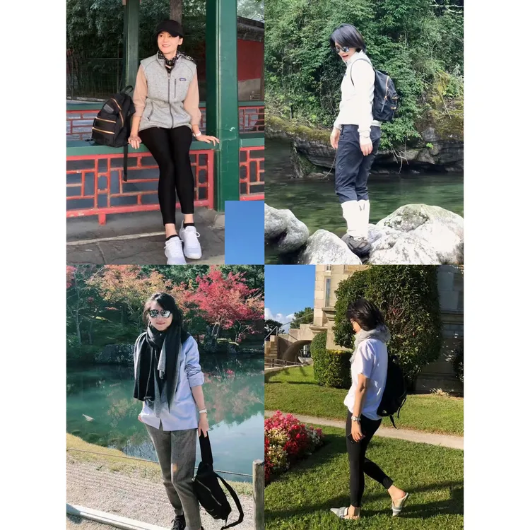 我是摩羯 MJ双肩包 防水尼龙阿根廷进口小牛皮休闲百搭拉链背包