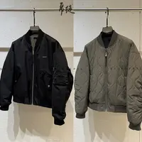 两面穿棉服棒球服棉服外套设计师款加厚飞行员夹克棉衣服情侣款潮