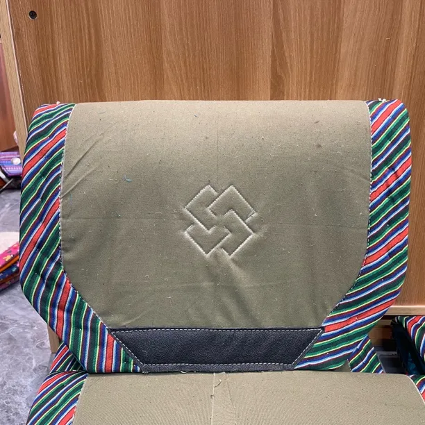 蒙古马鞍汗屉马鞍垫子外包帆布牛皮防磨质量好