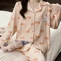 女士秋冬季家居服睡衣1