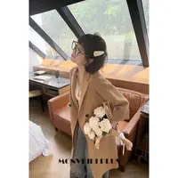 MoNvKiKiPlus9大码微胖羊毛双面呢外套#C00123
