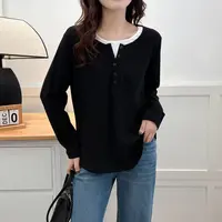假两件上衣女大码胖mm遮肚子秋新款时尚显瘦宽松拼色卫衣2897