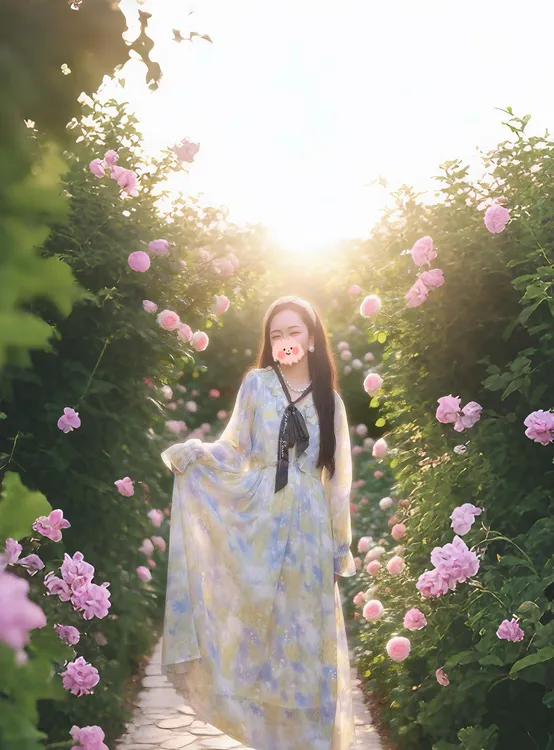 【BingBing】油画仙女裙沉醉如梦