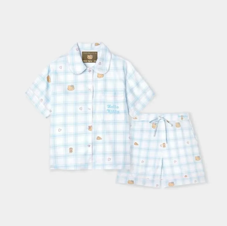 同款HelloKitty 天丝棉家居服短袖短裤