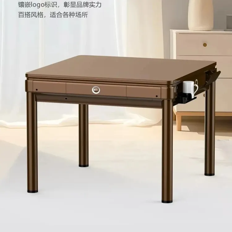 2025全自动餐桌智能折叠麻将桌5.0风暖静音不卡牌家用折叠麻将桌