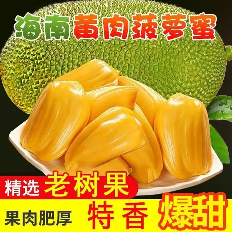 正宗海南三亚黄肉菠萝蜜整个新鲜当季水果波罗蜜榴莲整箱批发包邮