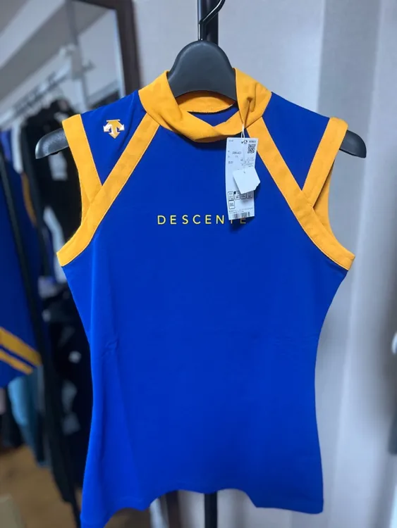 DESCENTE/迪桑特日版高尔夫夏季女士吸汗轻薄透气无袖DGWVJA23