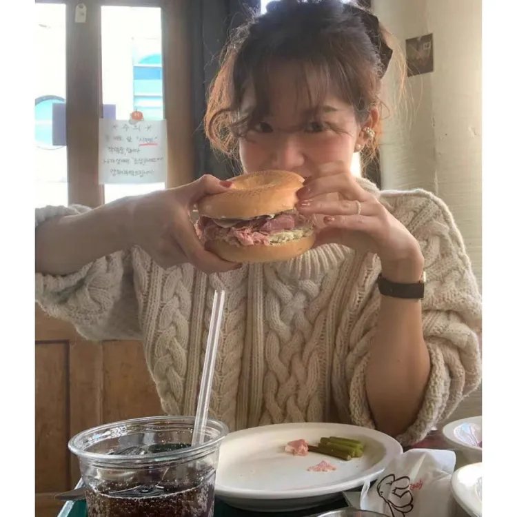 thebarn*et八奶2025秋复古麻花毛衣羊毛套头宽松针织慵懒风女#100