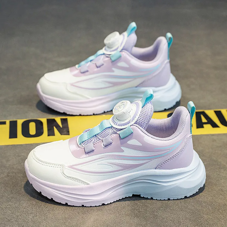 ABC&女童篮球运动鞋夏秋季儿童轻便减震跑步鞋专业训练中儿童鞋子