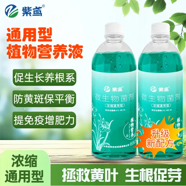 紫鸢【官方正品】通用浓缩型营养液绿植盆栽植物水溶肥发财树水培