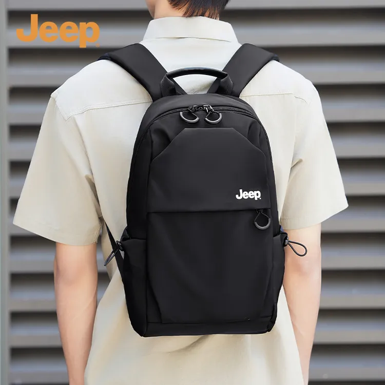 JEEP轻便双肩包男士通勤包小型休闲运动背包随身多功能登山旅游包商品图