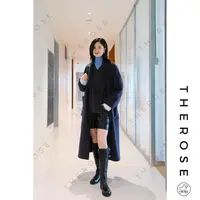 之柔【图兰朵】静奢风小山羊绒时尚休闲大衣秋冬中长款双面呢外套女