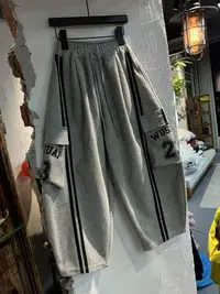 吾2025【Y】8月7日 儿童男童女童灰色拉条百搭卫裤3036-
