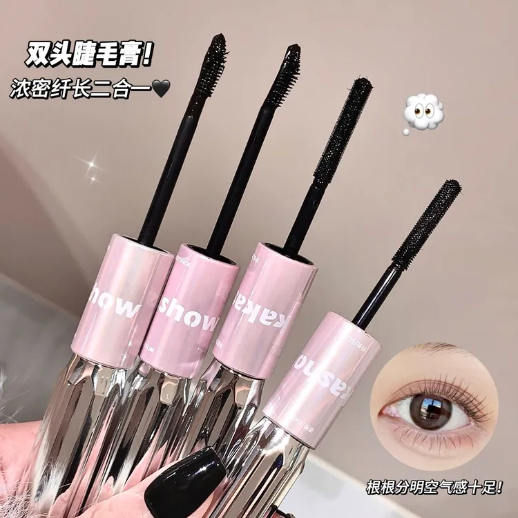 【痞幼专属】三姿堂杠铃睫毛膏浓密纤长防水不晕染卷翘睫毛打底膏ZN