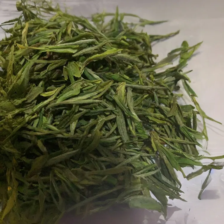 安徽毛峰新茶明前小嫩芽高山绿茶清香兰花香