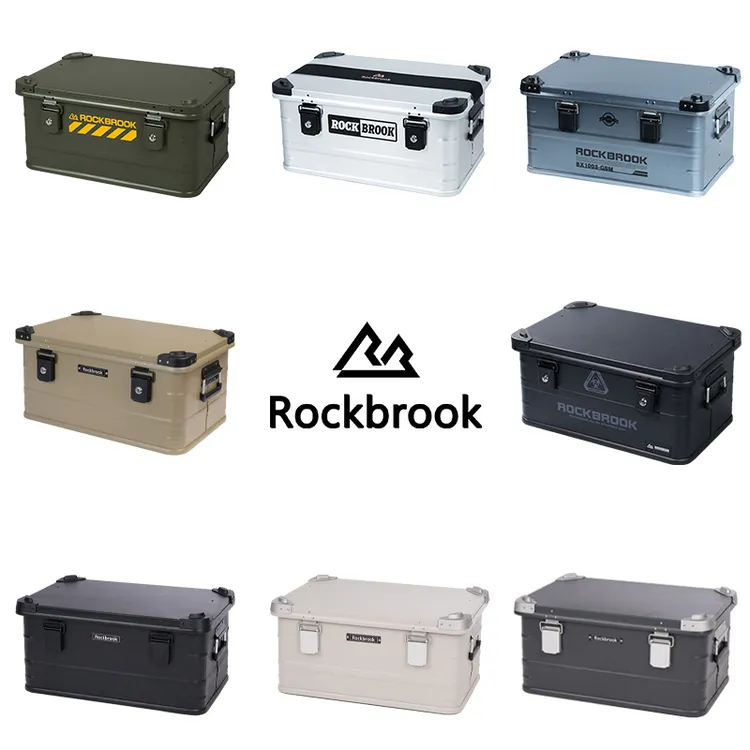 鹿布露营户外收纳箱子多功能箱桌一体家用工具储物咖啡野餐铝合金