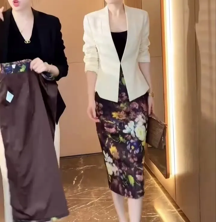 新款气质时尚洋气韩版套装2075