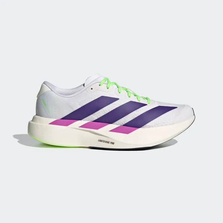阿迪（adidas）女子超轻排汗缓震竞速美学马拉松跑步运动鞋JS4456