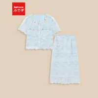 IEF/爱依服时尚套装2025夏季新款法式温柔小女人通勤气质上下套裙