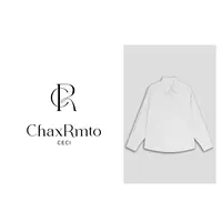 ChaxRmto斯斯25秋冬新款百搭休闲翻领纽扣褶皱设计衬衫SD1A1901