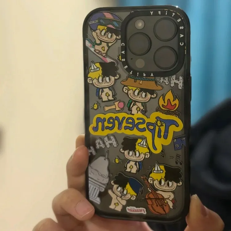 CASETi联名Tipseven童趣16proMax手机壳iPhone15/14/13透明女