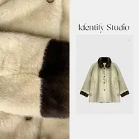  IDENTIFY秋季新款时尚经典撞色边翻领外套25AWTY0927060