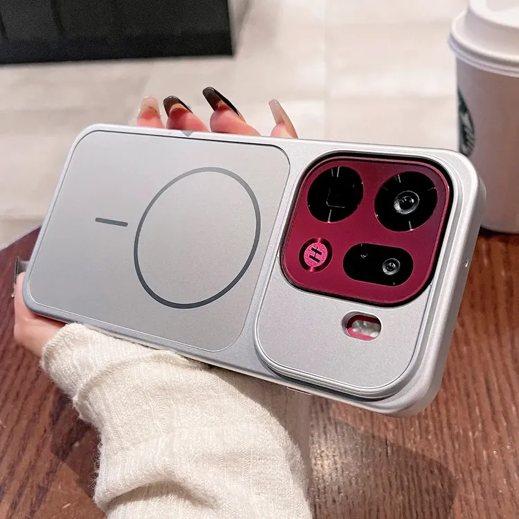 适用oppofindx9pro手机壳新款findx9磨砂防摔硬壳创意秒变17磁吸