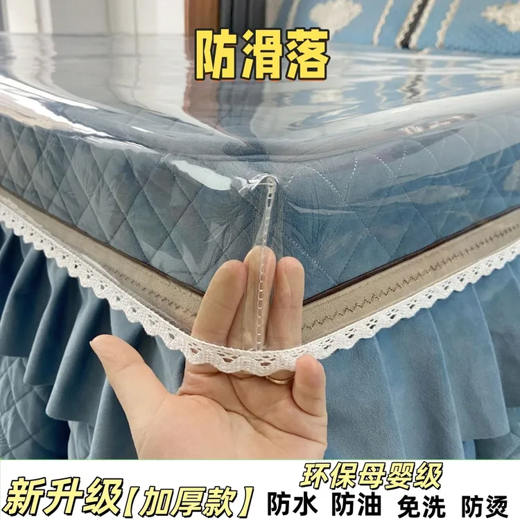 防火防油防水防烫免洗可擦易打理烤火罩套长方形烤火桌罩电炉罩套