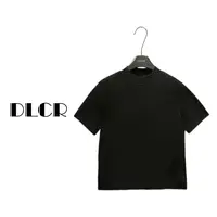 DLCR【大琳】2025秋款女士轻奢时尚百搭极简设计师气质圆领短袖