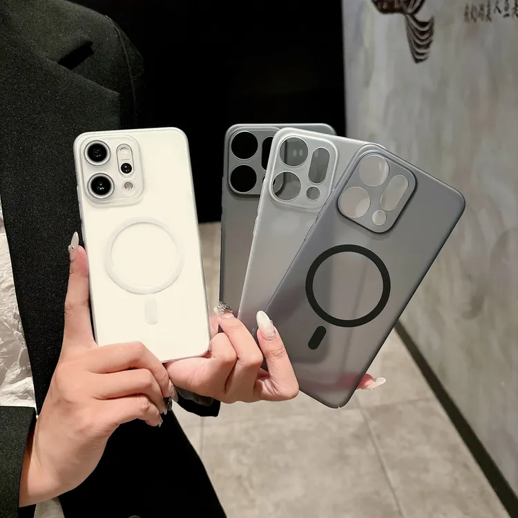 超薄磁吸冰雾肤感适用oppofindx9pro手机壳新款findx9防摔x8S硬壳