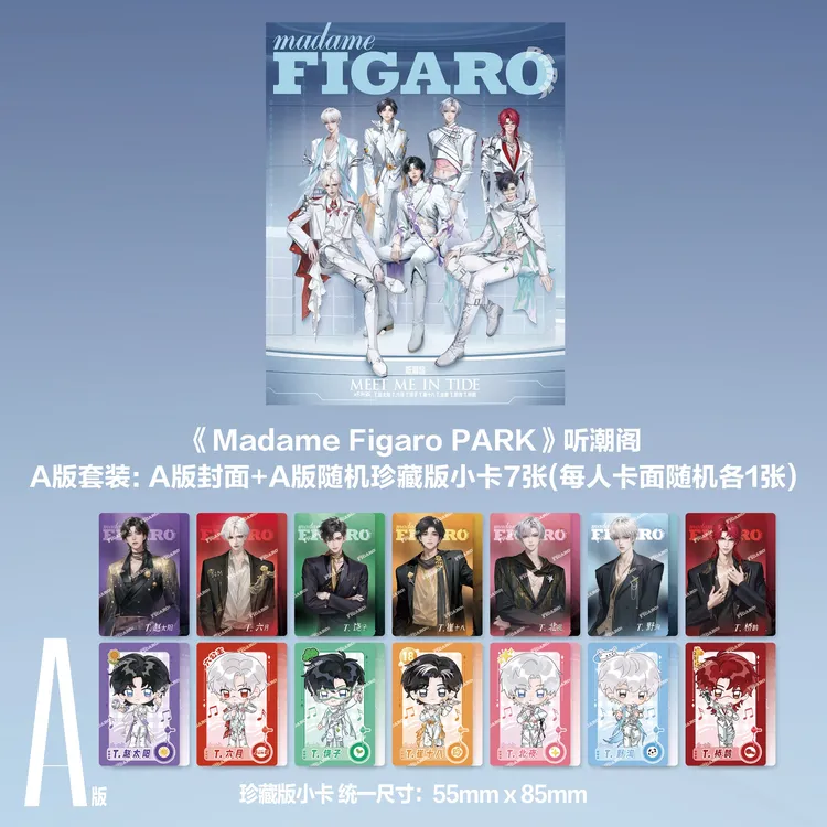 官方售卖：Madame Figaro PARK 听潮阁 AB版套装