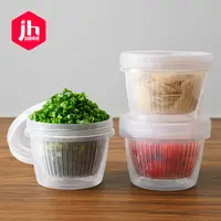 【可沥水】葱花保鲜盒姜片大蒜冰箱专用储存水果收纳盒厨房葱姜盒