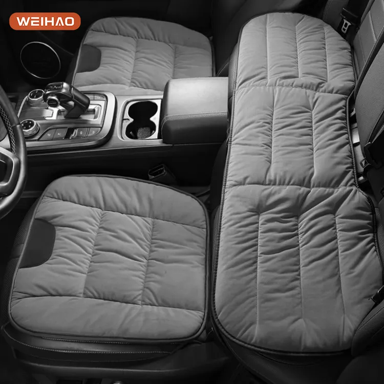 G古★秋冬季婴儿绒汽车坐垫舒适短毛绒通用座垫冬天防寒保暖车椅垫