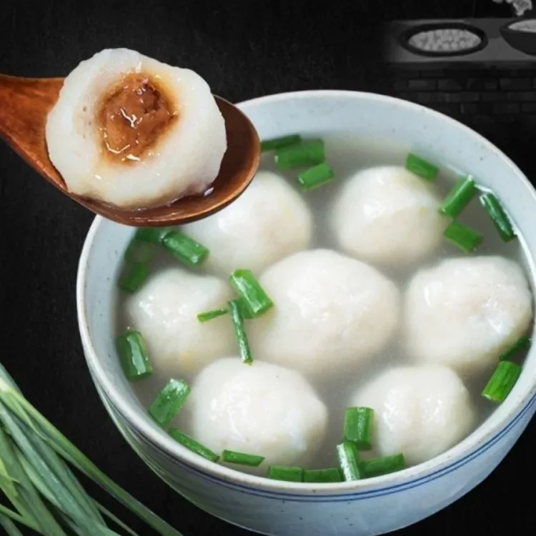福州鱼丸纯手工包心鱼丸火锅丸子